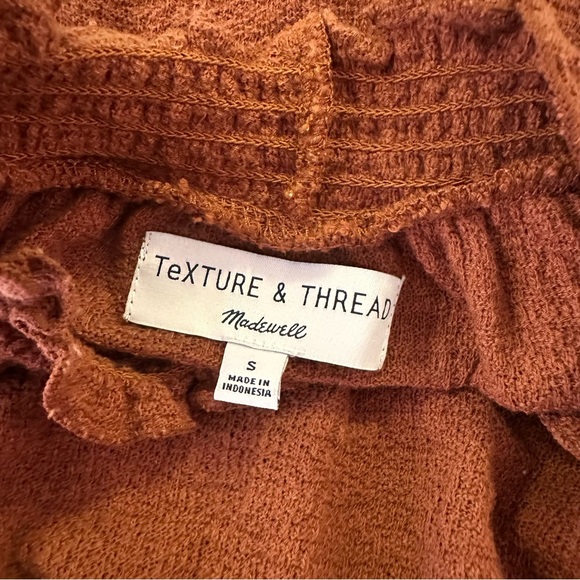 Madewell Texture & Thread Ruffled Mockneck Top - Picture 8 of 10